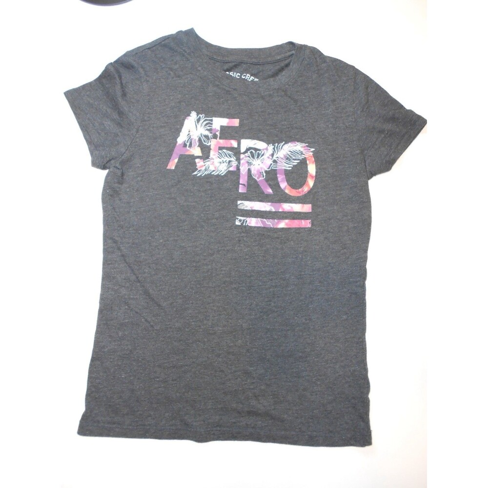 Aeropostale Women's Gray T-Shirt Size M